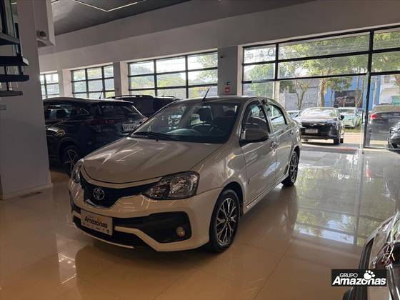 TOYOTA ETIOS 1.5 PLATINUM SEDAN 16V FLEX 4P AUTOMÁTICO TOYOTA ETIOS 1.5 PLATINUM SEDAN 16V FLEX 4P AUTOMÁTICO